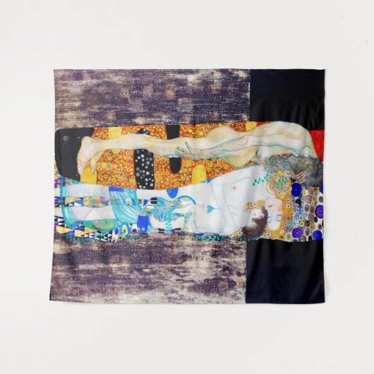 Drie levensjaren, Gustav Klimt Wandkleed (Voorkant (horizontaal))