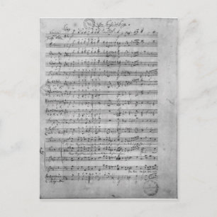 Drie Lieder Briefkaart