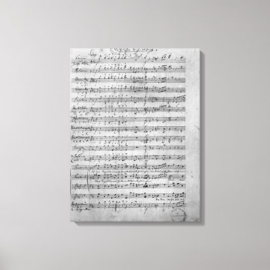 Drie Lieder Canvas Afdruk (Voorkant)