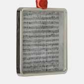 Drie Lieder Metalen Ornament (Rechts)