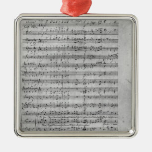 Drie Lieder Metalen Ornament