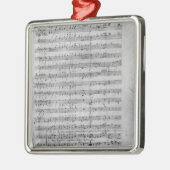 Drie Lieder Metalen Ornament (Links)