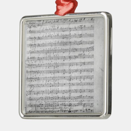 Drie Lieder Metalen Ornament (Links)