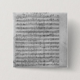 Drie Lieder Vierkante Button 5,1 Cm