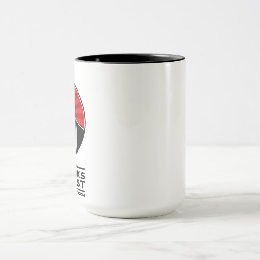 Drie links Odd Cast mok (Midden)