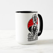 Drie links Odd Cast Mok (Voorkant rechts)