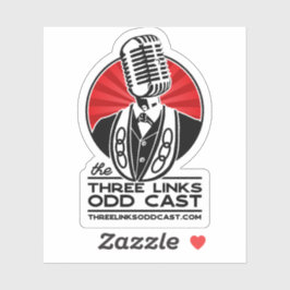 Drie links Odd Cast Sticker