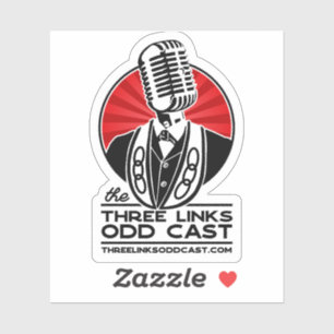 Drie links Odd Cast Sticker