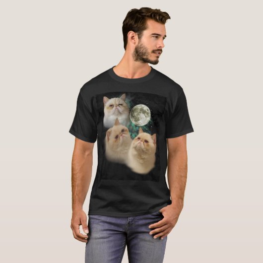 Drie Linus Moon T-shirt (Voorkant volledig)