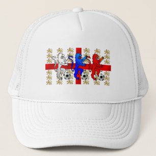 Drie Lionenliefhebbers football pieken baseball pe Trucker Pet
