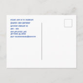 Drie Little Pigs Birthday Celebration Invitation Uitnodiging Briefkaart (Achterkant)