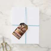 Drie Little Pigs-thema cadeau labels Cadeaulabel (Met Touw)
