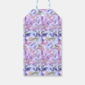 Drie Lollipop bloemen "Bedankt" Cadeaulabel (Achterkant)