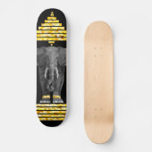 Drie loodhoudende olifanten persoonlijk skateboard (Voorkant)