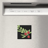 Drie Lucky Ladybugs Magneet (Insitu (Vaatwasser))