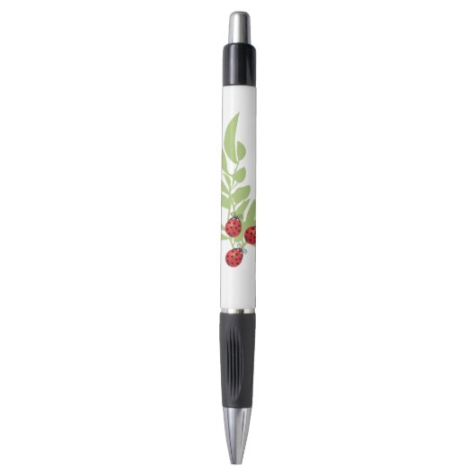 Drie Lucky Ladybugs Pen (Voorkant Verticaal)