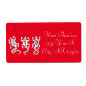 Drie luiers Thunder_Cove Southwest Style Etiket (Voorkant)