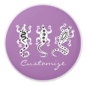 Drie luiers Thunder_Cove Southwest Style Keramische Knop (Voorkant)