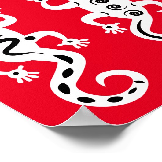 Drie luiers Thunder_Cove Southwest Style Poster (Hoek)