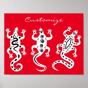 Drie luiers Thunder_Cove Southwest Style Poster