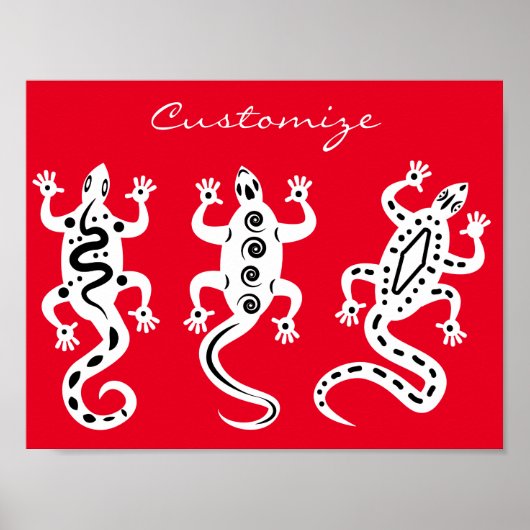 Drie luiers Thunder_Cove Southwest Style Poster (Voorkant)