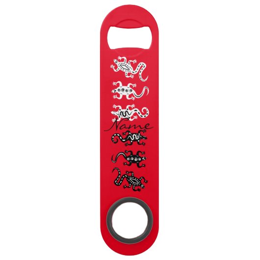 Drie luiers Thunder_Cove Southwest Style Speed Flessenopener (Voorkant)