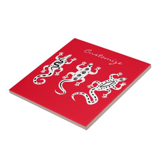 Drie luiers Thunder_Cove Southwest Style Tegeltje (Zijkant)