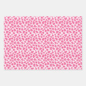 Drie luipaard inpakpapier vel (Voorkant 2)