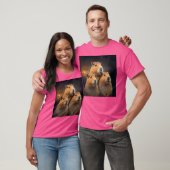 Drie Maan Capybara lover Capibara knaagdier C T-shirt (Unisex)