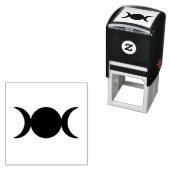 drie maan stempel  (In situ)