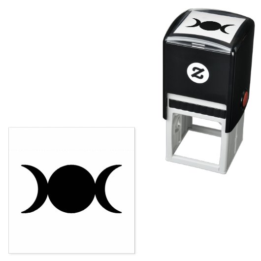 drie maan stempel (In situ)