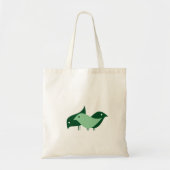Drie maginaire meisjes {vogels} Canvas Tas (Voorkant)