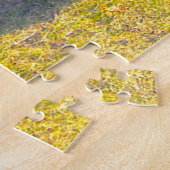 Drie mannelijke kalkoenen in de hitte en een Lady- Legpuzzel (Zijkant)