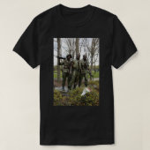 Drie Mannen bloemen T-shirt (Design voorkant)