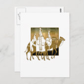 Drie Mannen Briefkaart (Voorkant / Achterkant)