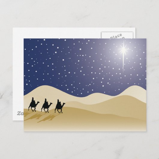 Drie Mannen Briefkaart (Voorkant / Achterkant)