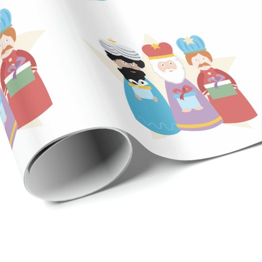 Drie Mannen Cadeaupapier (Rol Hoek)