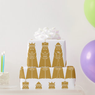 Drie Mannen Cadeaupapier