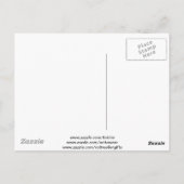 Drie Mannen die passen op geometrische kunst na Ro Briefkaart (Achterkant)