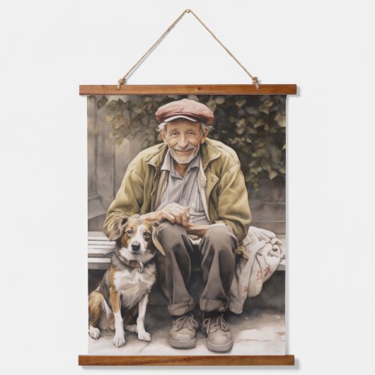 Drie Mannen Hangend Wandkleed (Voorkant 2)