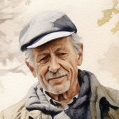 Drie Mannen Hangend Wandkleed