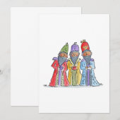 Drie Mannen Kaart (Voorkant / Achterkant)