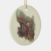 Drie Mannen Keramisch Ornament (Rechts)