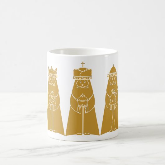 Drie Mannen Koffiemok (Center)