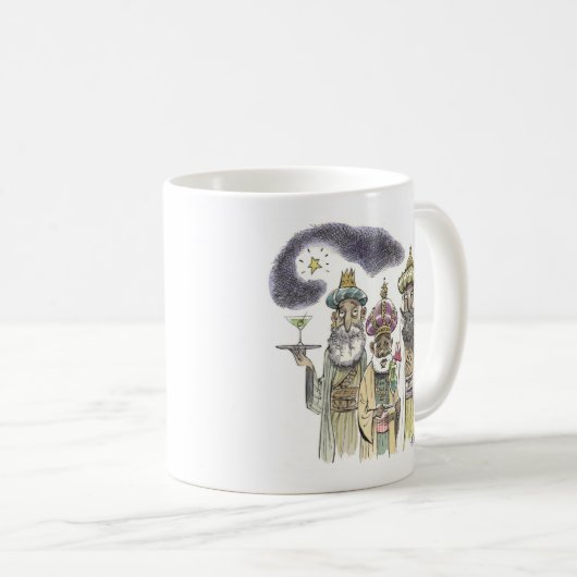 Drie Mannen Koffiemok (Voorkant rechts)