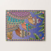 Drie Mannen Legpuzzel (Horizontaal)