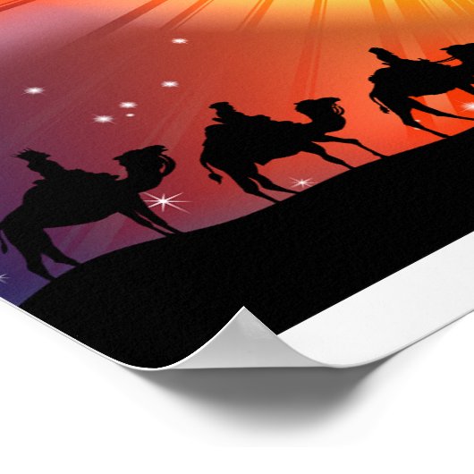 Drie Mannen Poster (Hoek)