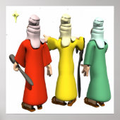 Drie Mannen Poster (Voorkant)