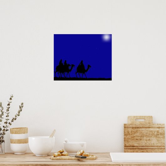 Drie Mannen Poster (Keuken)