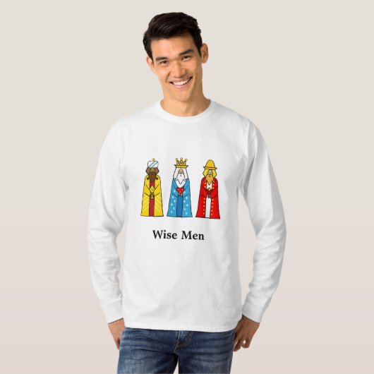 Drie Mannen T-shirt (Voorkant volledig)